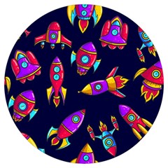 Space-patterns Round Trivet