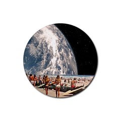 Astronomical Summer View Rubber Round Coaster (4 Pack) by Jack14