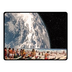 Astronomical Summer View Two Sides Fleece Blanket (small) by Jack14