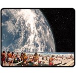 Astronomical Summer View Two Sides Fleece Blanket (Medium) 58.8 x47.4  Blanket Front