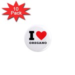 I love oregano 1  Mini Magnet (10 pack)  Front