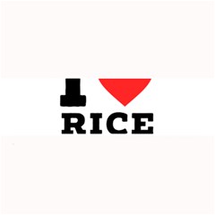 I Love Rice Balls Large Bar Mat by ilovewhateva