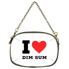 I Love Dim Sum Chain Purse (one Side) by ilovewhateva