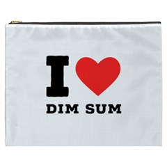 I Love Dim Sum Cosmetic Bag (xxxl) by ilovewhateva