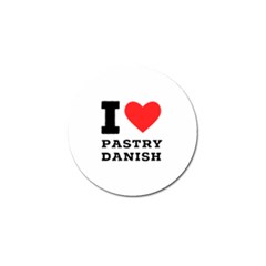 I Love Pastry Danish Golf Ball Marker (10 Pack) by ilovewhateva