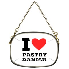 I Love Pastry Danish Chain Purse (one Side) by ilovewhateva