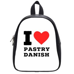 I Love Pastry Danish School Bag (small) by ilovewhateva