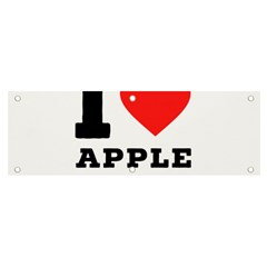 I Love Apple Caramel Banner And Sign 6  X 2  by ilovewhateva