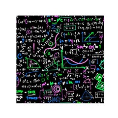 Math-linear-mathematics-education-circle-background Square Satin Scarf (30  X 30 ) by Salman4z