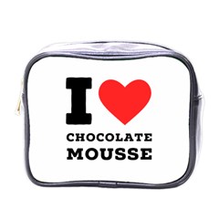 I Love Chocolate Mousse Mini Toiletries Bag (one Side) by ilovewhateva