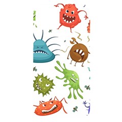 Dangerous-streptococcus-lactobacillus-staphylococcus-others-microbes-cartoon-style-vector-seamless Iphone 14 Plus Black Uv Print Case