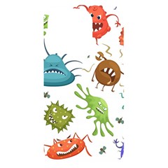 Dangerous-streptococcus-lactobacillus-staphylococcus-others-microbes-cartoon-style-vector-seamless Iphone 14 Pro Black Uv Print Case by Salman4z