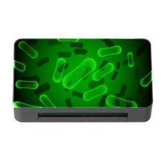 Green-rod-shaped-bacteria Memory Card Reader With Cf by Salman4z