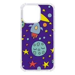 Card-with-lovely-planets Iphone 13 Pro Tpu Uv Print Case by Salman4z