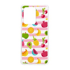 Tropical-fruits-berries-seamless-pattern Samsung Galaxy S20 Ultra 6 9 Inch Tpu Uv Case by Salman4z