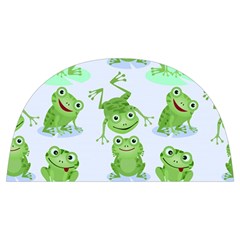 Cute-green-frogs-seamless-pattern Anti Scalding Pot Cap