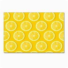 Lemon-fruits-slice-seamless-pattern Postcard 4 x 6  (pkg Of 10) by Salman4z