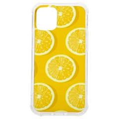 Lemon-fruits-slice-seamless-pattern Iphone 12 Mini Tpu Uv Print Case	 by Salman4z