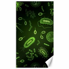 Bacteria-virus-seamless-pattern-inversion Canvas 40  X 72 