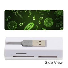 Bacteria-virus-seamless-pattern-inversion Memory Card Reader (stick) by Salman4z