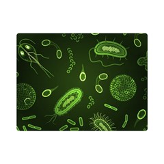 Bacteria-virus-seamless-pattern-inversion Premium Plush Fleece Blanket (mini) by Salman4z