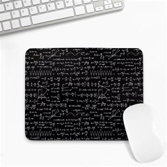 Math-equations-formulas-pattern Small Mousepad by Salman4z