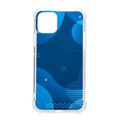 Abstract-classic-blue-background Iphone 11 Pro 5 8 Inch Tpu Uv Print Case