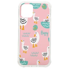 Cute-happy-duck-gift-card-design-seamless-pattern-template Iphone 12 Mini Tpu Uv Print Case	 by Salman4z