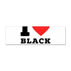 I Love Black Gold Sticker Bumper (10 Pack) by ilovewhateva