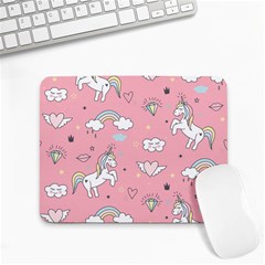 Cute-unicorn-seamless-pattern Small Mousepad