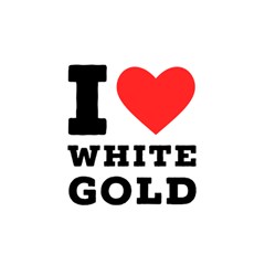 I Love White Gold  Play Mat (square) by ilovewhateva