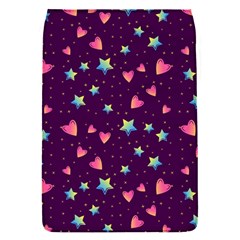 Colorful-stars-hearts-seamless-vector-pattern Removable Flap Cover (s)