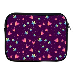 Colorful-stars-hearts-seamless-vector-pattern Apple Ipad 2/3/4 Zipper Cases by Salman4z