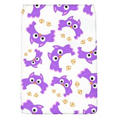 Purple-owl-pattern-background Removable Flap Cover (l) by Salman4z