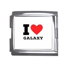 I Love Galaxy  Mega Link Italian Charm (18mm) by ilovewhateva