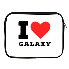 I Love Galaxy  Apple Ipad 2/3/4 Zipper Cases by ilovewhateva