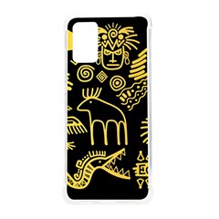 Golden-indian-traditional-signs-symbols Samsung Galaxy S20plus 6 7 Inch Tpu Uv Case by Salman4z