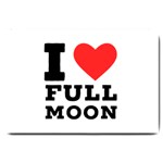I love full moon Large Doormat 30 x20  Door Mat