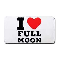 I Love Full Moon Medium Bar Mat