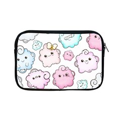 Cute-doodle-cartoon-seamless-pattern Apple Ipad Mini Zipper Cases by Salman4z