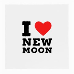 I Love New Moon Medium Glasses Cloth by ilovewhateva