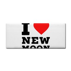 I Love New Moon Hand Towel by ilovewhateva