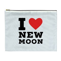 I Love New Moon Cosmetic Bag (xl) by ilovewhateva