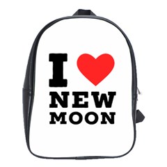 I Love New Moon School Bag (large) by ilovewhateva