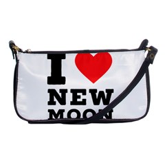 I Love New Moon Shoulder Clutch Bag by ilovewhateva