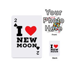 I Love New Moon Playing Cards 54 Designs (mini) by ilovewhateva