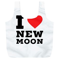 I Love New Moon Full Print Recycle Bag (xxxl) by ilovewhateva