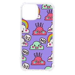 Cloud-seamless-pattern -- Iphone 13 Mini Tpu Uv Print Case by Salman4z