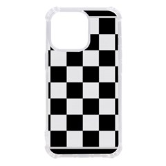 Chess-board-background-design Iphone 13 Pro Tpu Uv Print Case by Salman4z