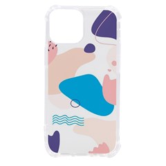 Hand-drawn-abstract-organic-shapes-background Iphone 13 Mini Tpu Uv Print Case by Salman4z